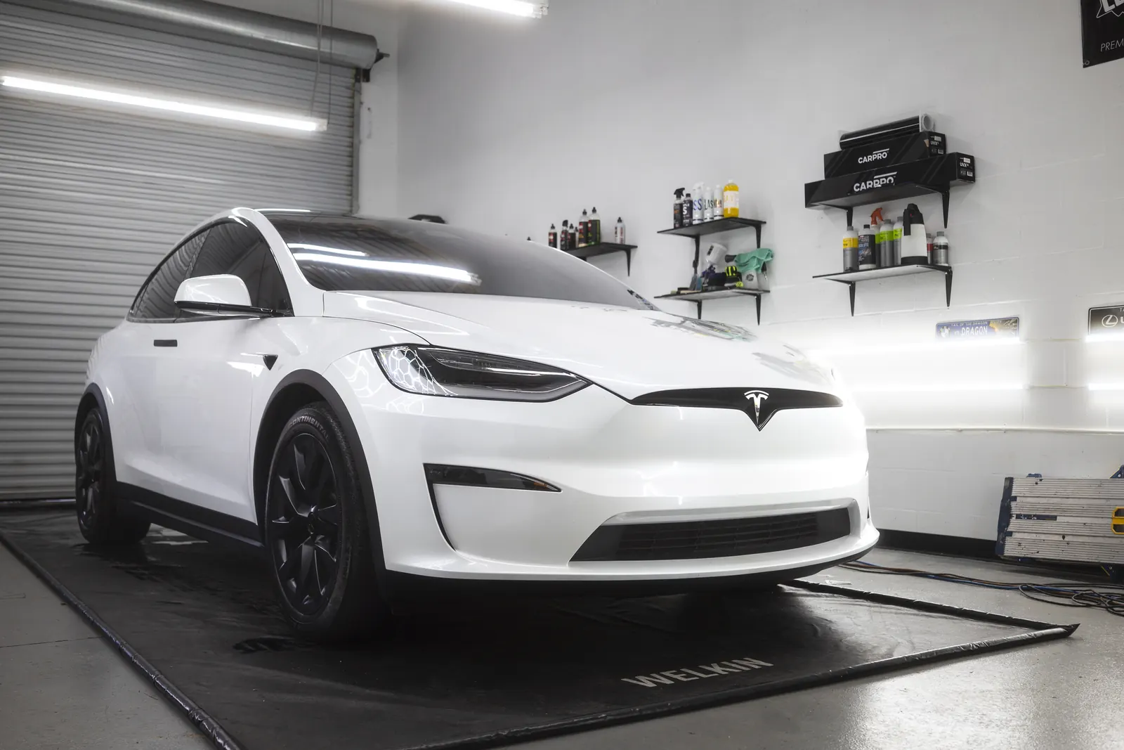 After: Tesla Model X Plaid in the bay